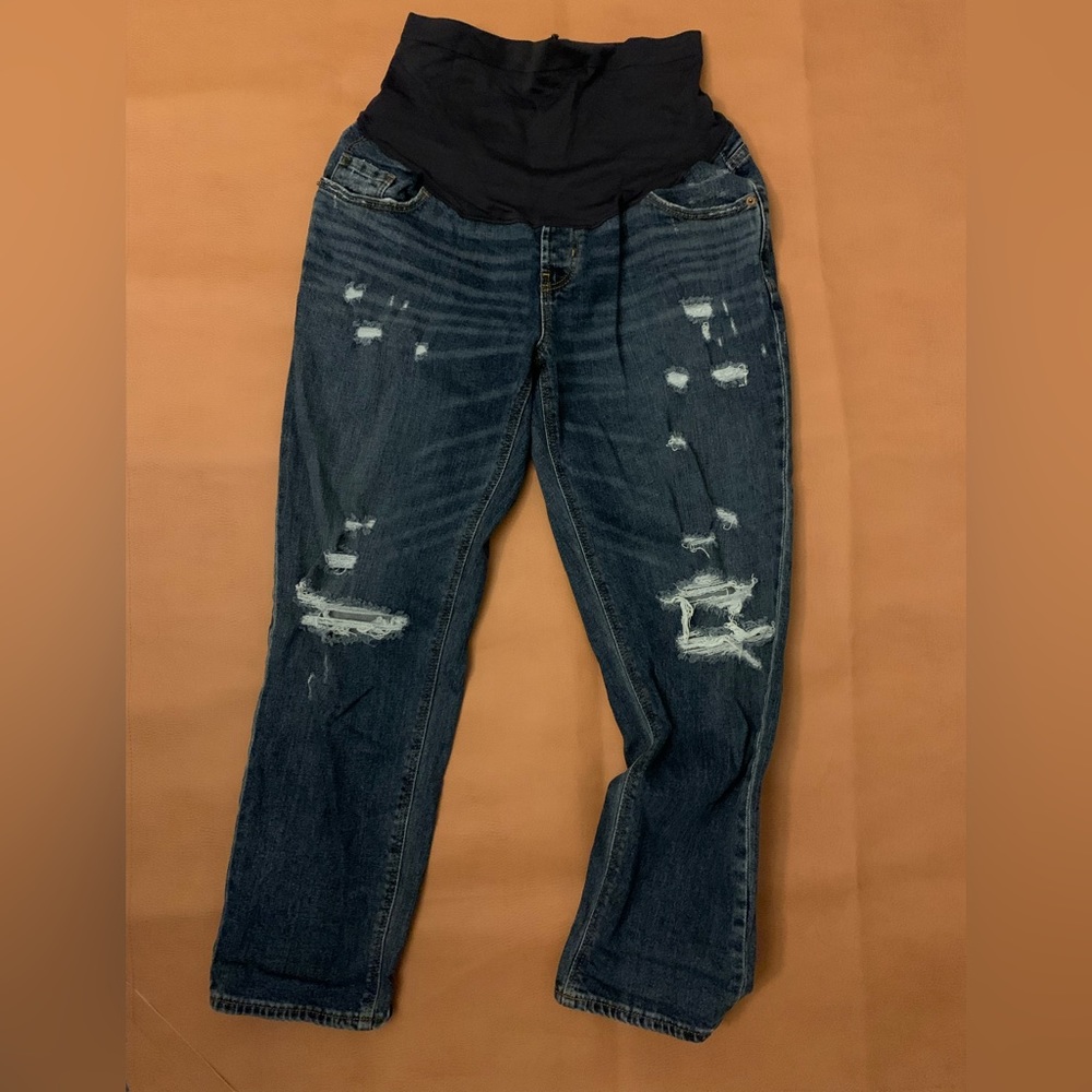 Maternity Full Panel Boyfriend Jeans